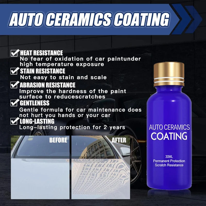 🔥🚗40% off for a limited time⌛Car Protective Ceramic Spray Coating