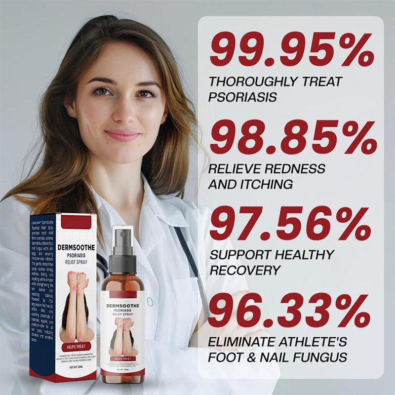 Psoriasis Relief Spray👨⚕️(Zero Itch, 3-Min Relief | All-Natural, 24/7 Repair )🔥🎁
