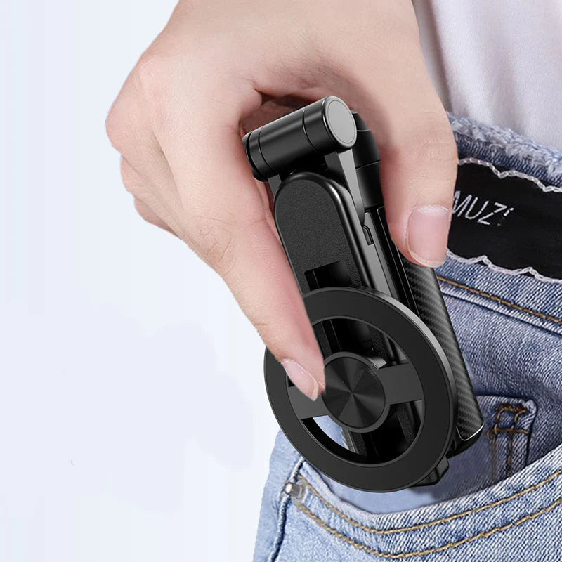 🔥Hot Sale(💥50%OFF)🔥4-in-1 Multifunctional 360° Rotation Magnetic Selfie Stick