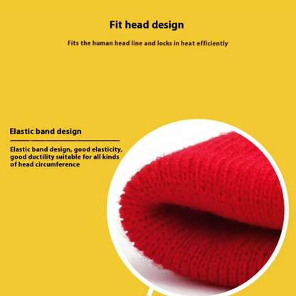 Christmas Winter Hat Limited-time flash sale – Unisex Knitted Jacquard Beanie with Wool Ball