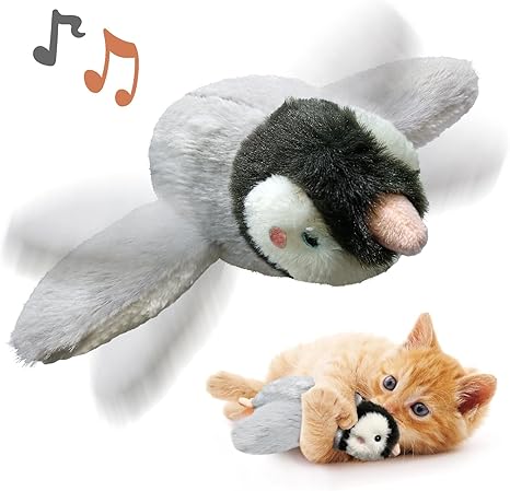 💥40% off✨ Chirping bird cat toy with flapping wings
