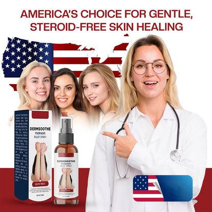 Psoriasis Relief Spray👨‍⚕️（Zero Itch, 3-Min Relief | All-Natural, 24/7 Repair ）🔥🎁