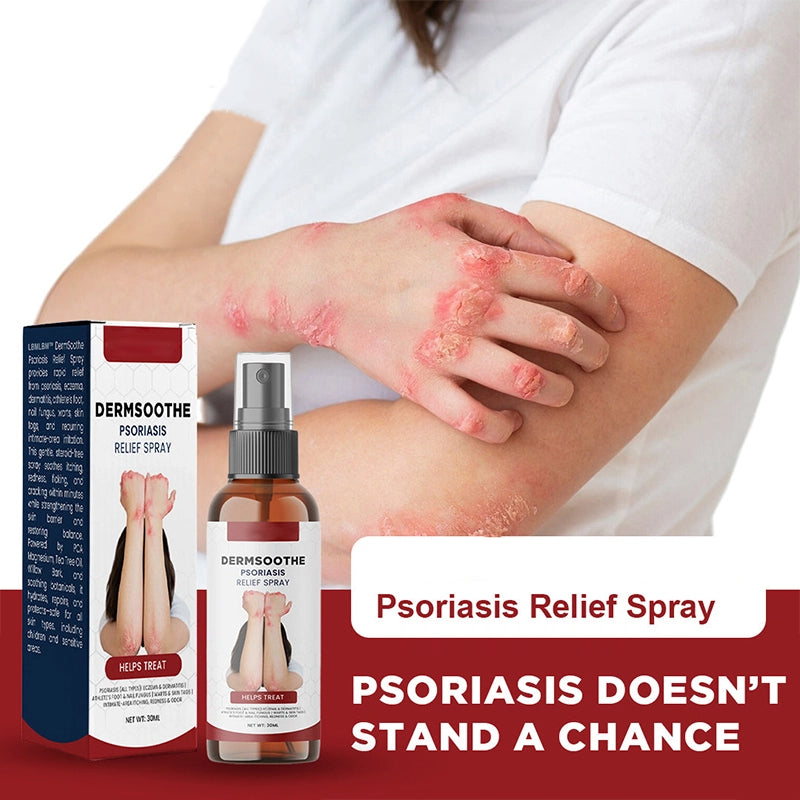 Psoriasis Relief Spray👨‍⚕️（Zero Itch, 3-Min Relief | All-Natural, 24/7 Repair ）🔥🎁