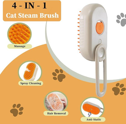 ❤️💥50 off🎁 Pet spray massage comb steam comb