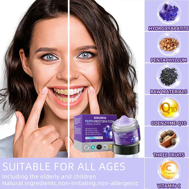 TeethRestoration Mineral Powder🦷(CDA recommended) (🎁Flash Sale - Don’t Miss Out)