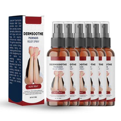 Psoriasis Relief Spray👨‍⚕️（Zero Itch, 3-Min Relief | All-Natural, 24/7 Repair ）🔥🎁