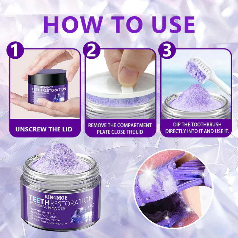TeethRestoration Mineral Powder🦷(CDA recommended) (🎁Flash Sale - Don’t Miss Out)