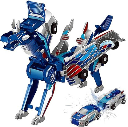⚡Get it now and start the adventure🔥Transforming Dinosaur Car Toy
