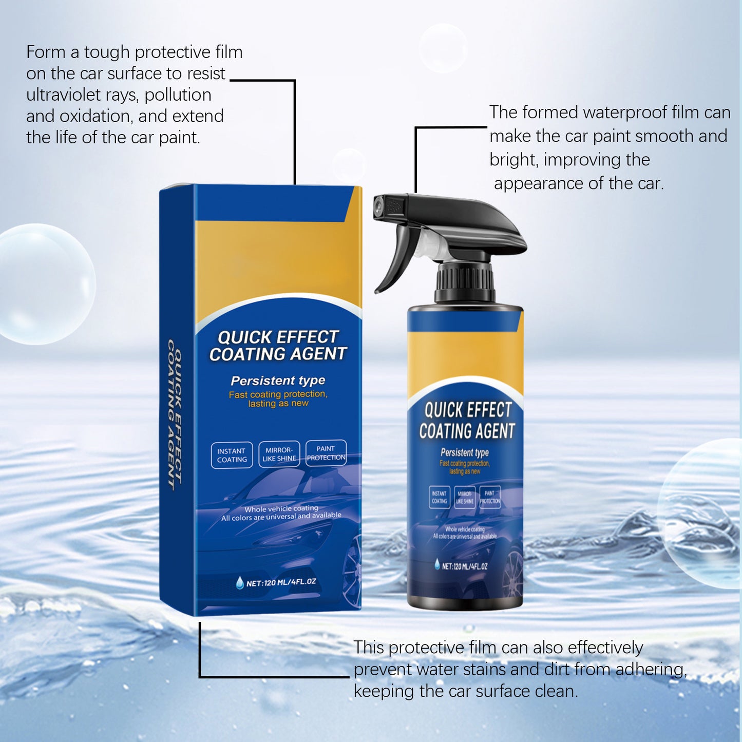 🎁Buy Two Get One Free-Advanced car fast-acting coating spray