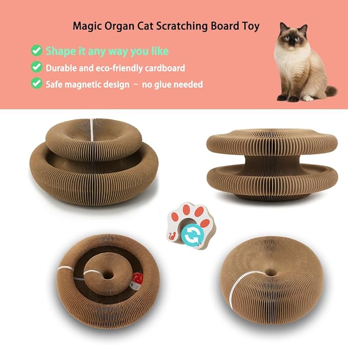 🔥50% off— free bell🎁 Magic Organ Cat Scratching Post