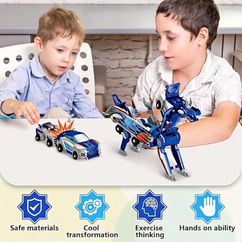 ⚡Get it now and start the adventure🔥Transforming Dinosaur Car Toy