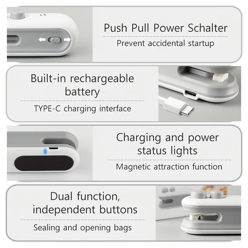 🔥Can't seal plastic bags? 🔥Mini sealing machine half price! ⚡️