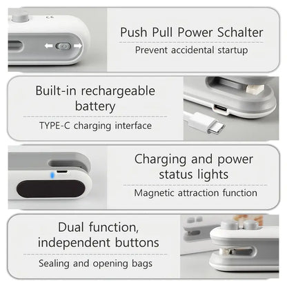 🔥Can't seal plastic bags? 🔥Mini sealing machine half price! ⚡️