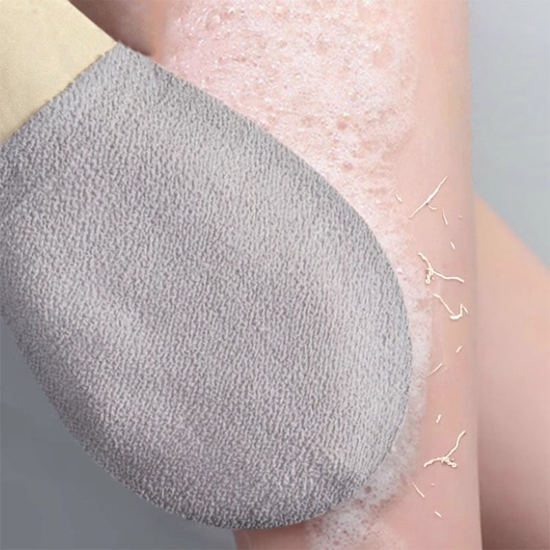 🌿 Natural Plant Fiber Exfoliating Gloves | Deep Cleansing & Skin Renewal ✨