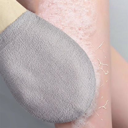 🌿 Natural Plant Fiber Exfoliating Gloves | Deep Cleansing & Skin Renewal ✨