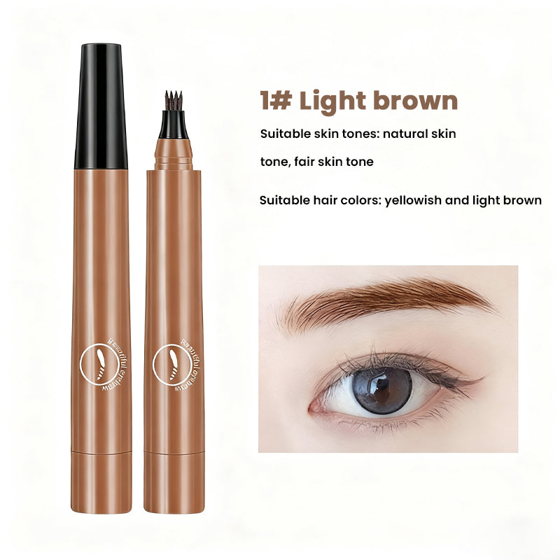 Waterproof Four-tip Beard and Eyebrow Pen✨