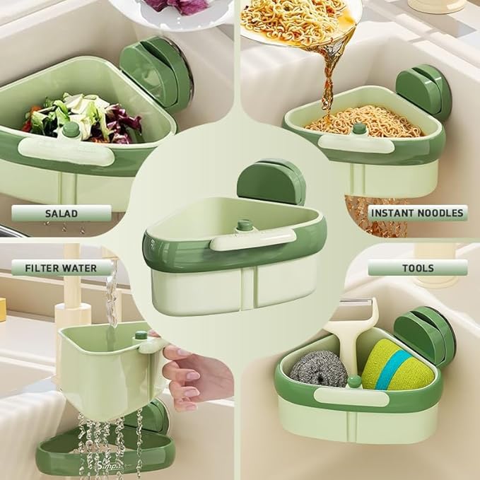 ⚡Up to 50% off💥 Suction cup sink corner bracket