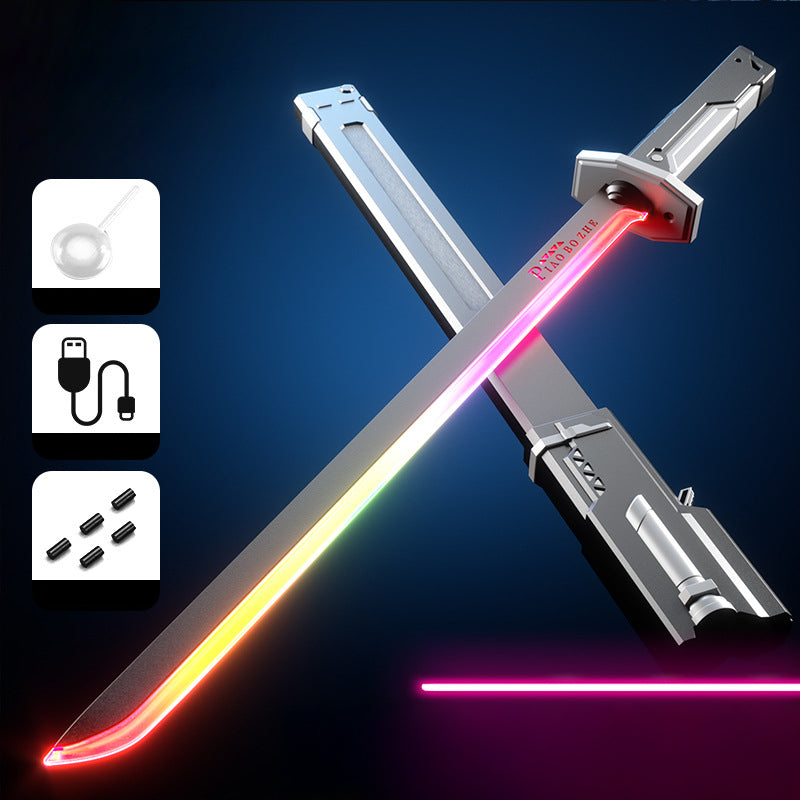 🌟 Starlight Saber | Drawing Spark Effect + Rainbow Flow Light + Mist Spray System 🌟