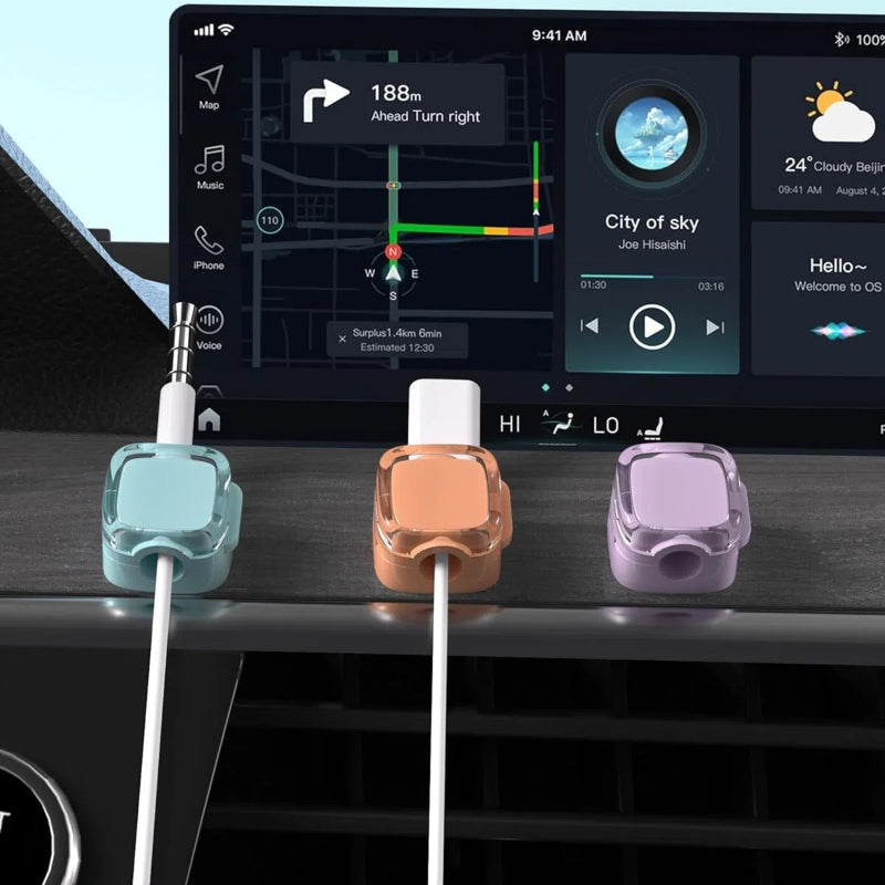 🎯Ultimate value for money🎯6pcs Magnetic Cable Clips