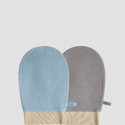🌿 Natural Plant Fiber Exfoliating Gloves | Deep Cleansing & Skin Renewal ✨