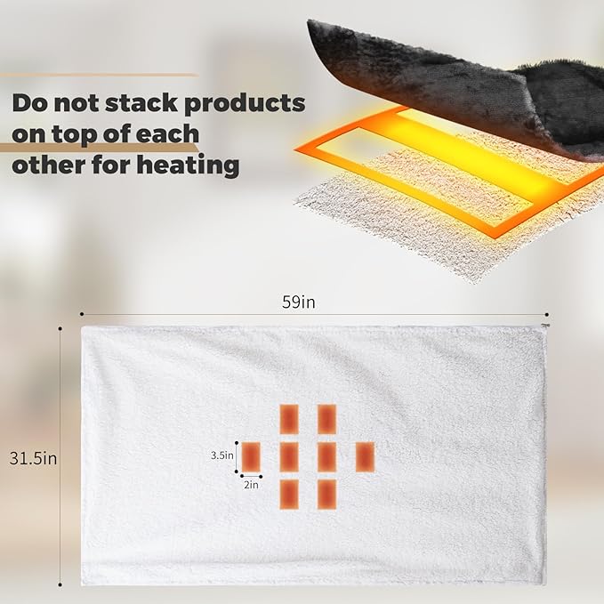 Cordless USB Heated Shawl