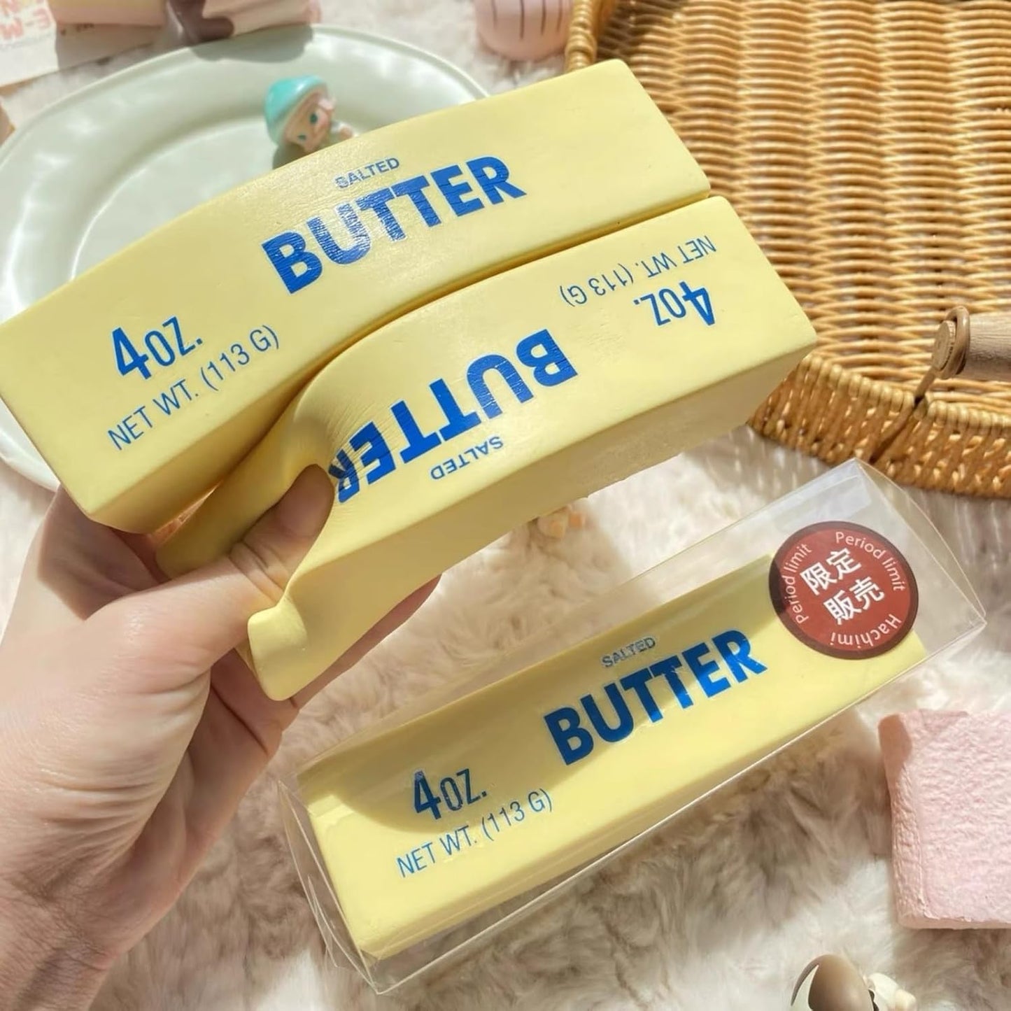 Butter Stick Squishy Toys