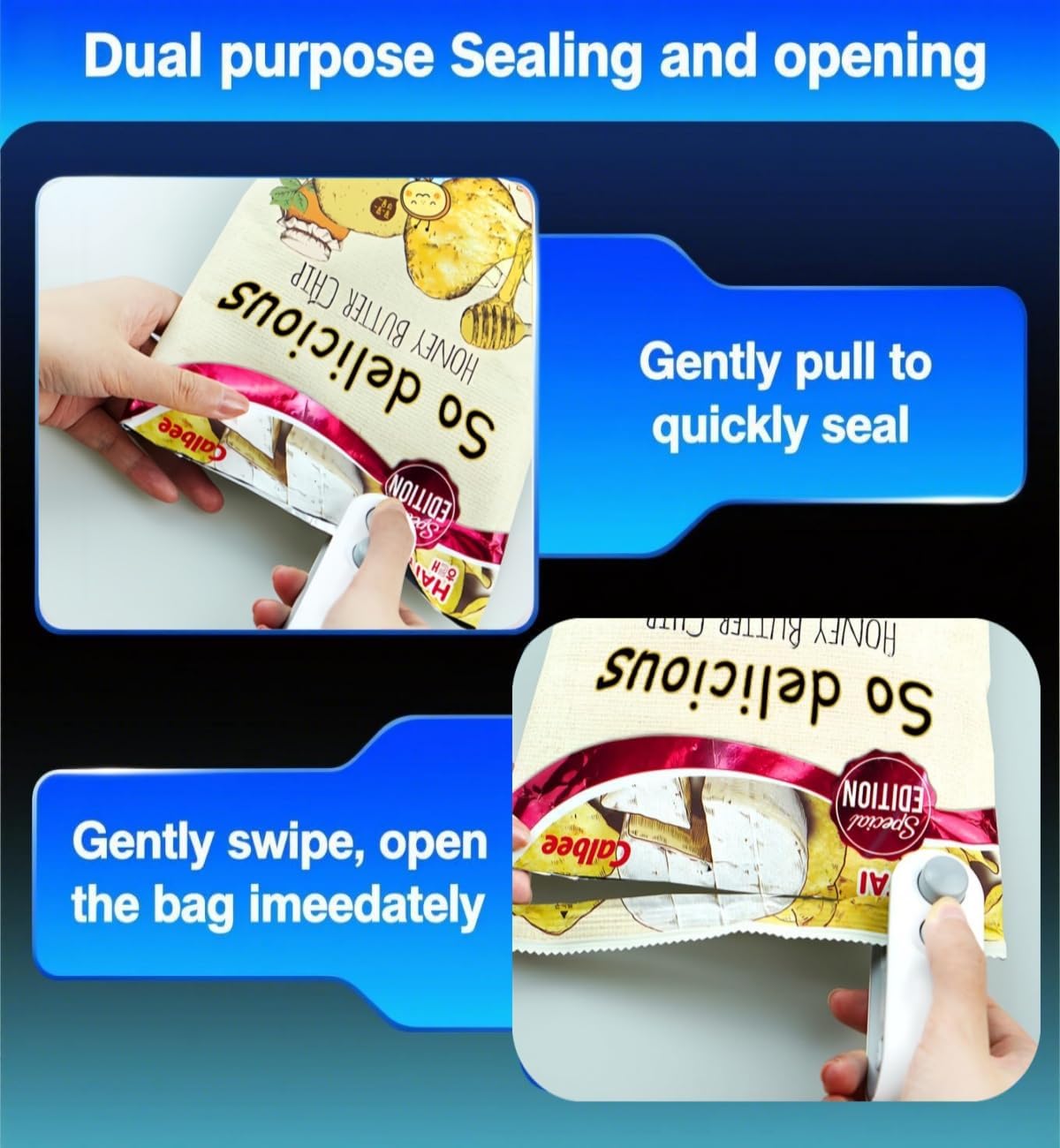 🔥Can't seal plastic bags? 🔥Mini sealing machine half price! ⚡️