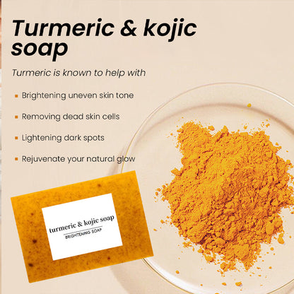 🌟Ginger Kojic Acid Brightening Soap｜🎁【Limited time offer, experience now】