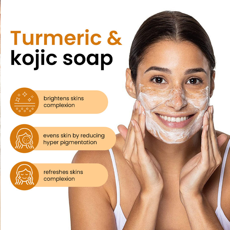 🌟Ginger Kojic Acid Brightening Soap｜🎁【Limited time offer, experience now】