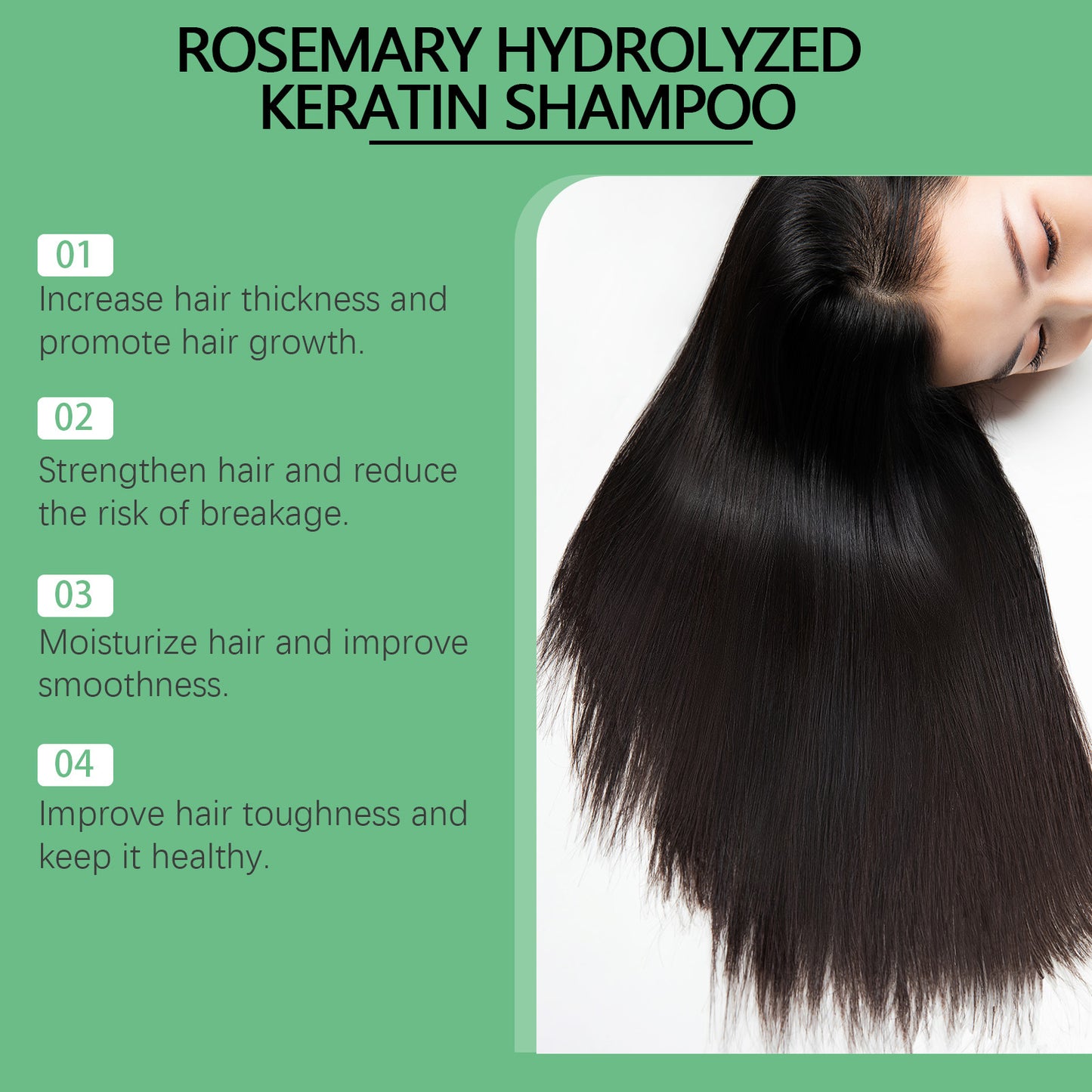 ✨Rosemary Thickening Shampoo🌿Infuse your hair with soul✨💇‍♀️