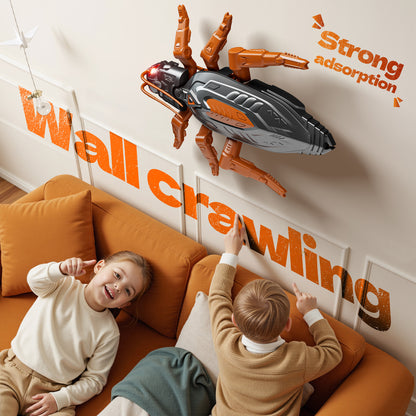 🦎Magnetic Wall-Climbing Lizard | Bionic Mechanical Aesthetics · Multi-Terrain Light Show Toy