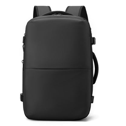 🎒 Smart Vacuum Compression Backpack | One-Touch Air Extraction · Dry-Wet Separation · Expandable Design