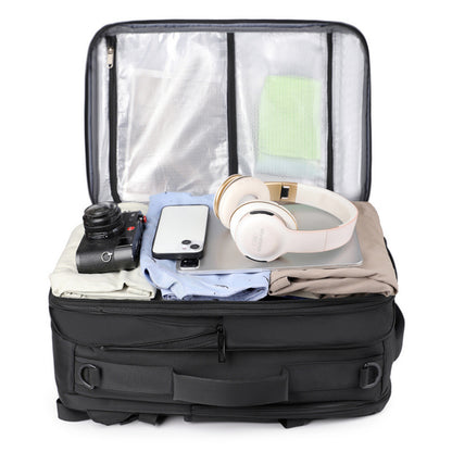 🎒 Smart Vacuum Compression Backpack | One-Touch Air Extraction · Dry-Wet Separation · Expandable Design