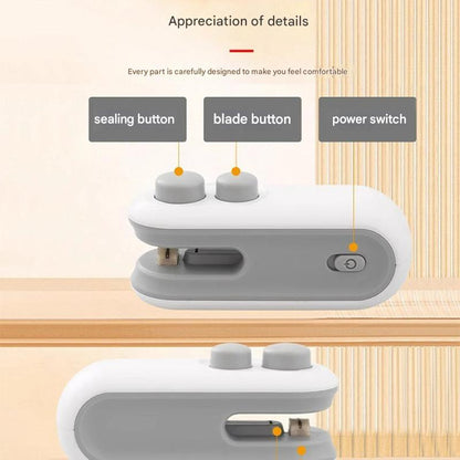 🔥Can't seal plastic bags? 🔥Mini sealing machine half price! ⚡️