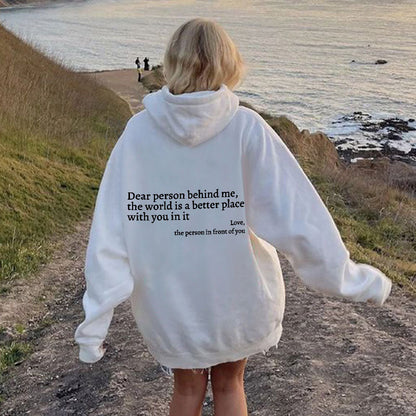 'Dear Person Behind Me' Sweatshirt🔥Buy 2 get 10% Off Extra Auto & Free Shipping🔥