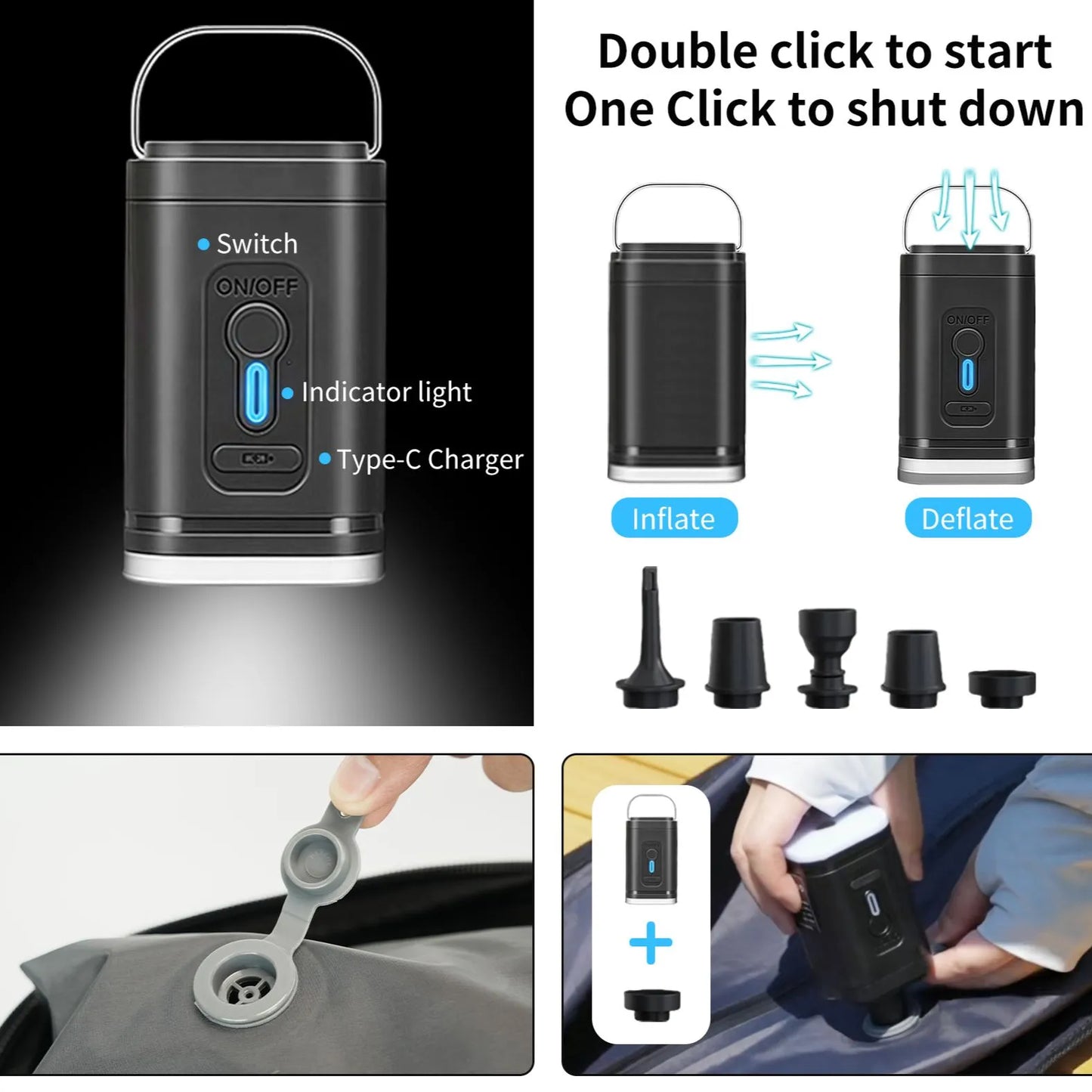 🎒 Smart Vacuum Compression Backpack | One-Touch Air Extraction · Dry-Wet Separation · Expandable Design