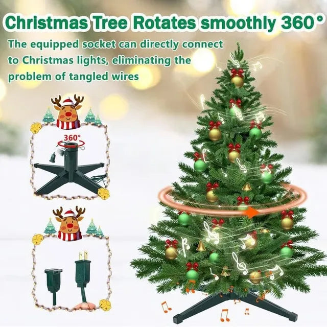 🎄Christmas Sales 49% OFF🎄360° Roatating Artificial Christmas Tree Stand