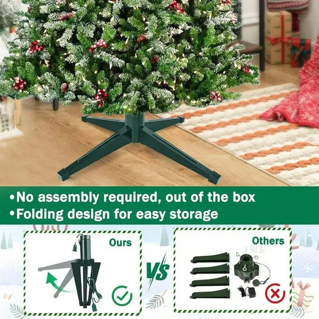 🎄Christmas Sales 49% OFF🎄360° Roatating Artificial Christmas Tree Stand