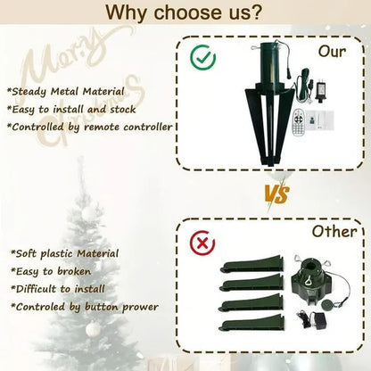 🎄Christmas Sales 49% OFF🎄360° Roatating Artificial Christmas Tree Stand